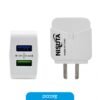 Cargador Nisuta Usb 2 Salidas 2.4A Ns-Fu524U