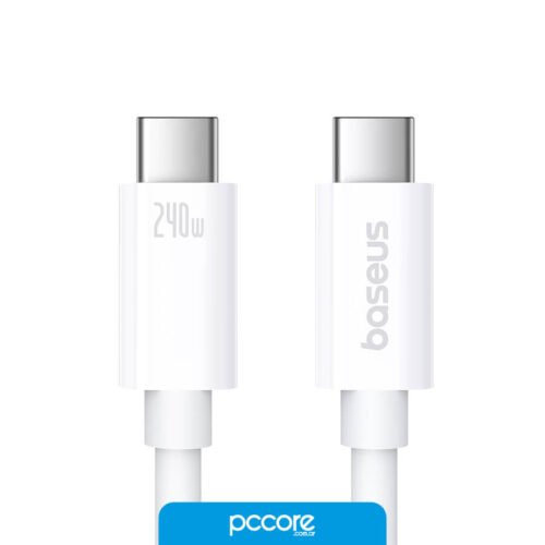Cable Usb Baseus Tipo C A Tipo C USB 4.0 40Gbps PD 3.1 240W 1.8Mts
