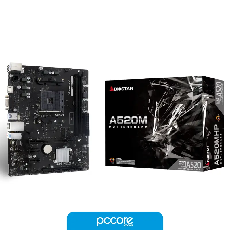 Motherboard Biostar A520MHP BOX M-ATX