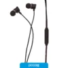 Auriculares In Ear Office Aur001 Plug 3.5 Con Mic Black