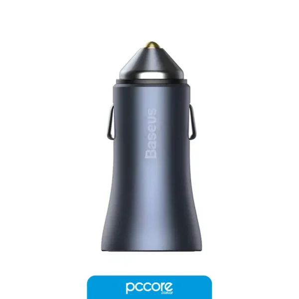 Cargador Baseus P/Auto Usb Tipo A + C Dual QC4.0 40W Carga Rápida