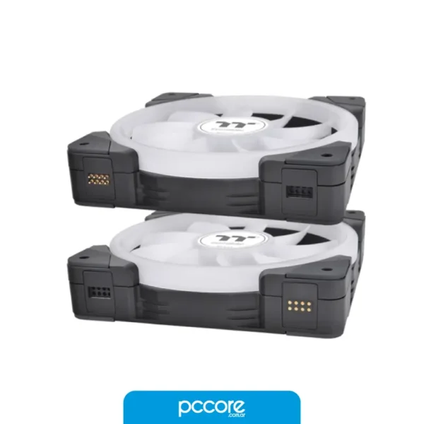 Cooler Fan PC Thermaltake Swafan Ex12 ARGB Magnetic Black Pack x3