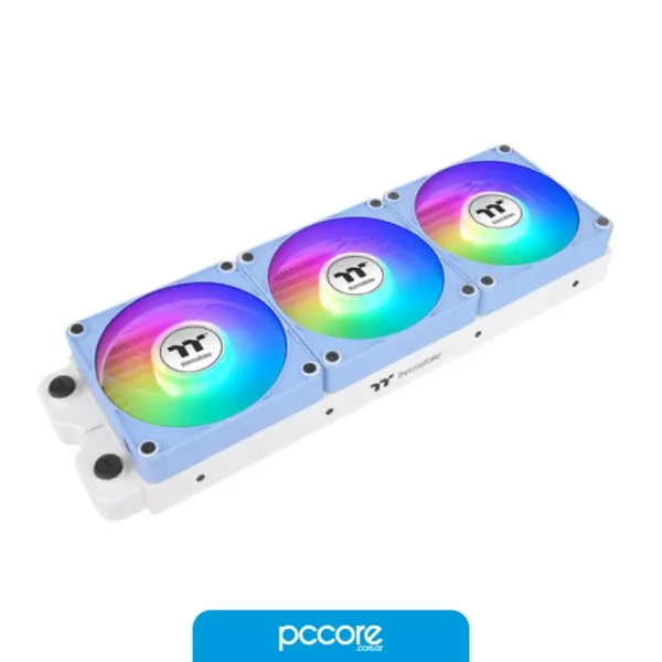 Cooler Fan PC Thermaltake CT120 EX ARGB Blue Pack x3