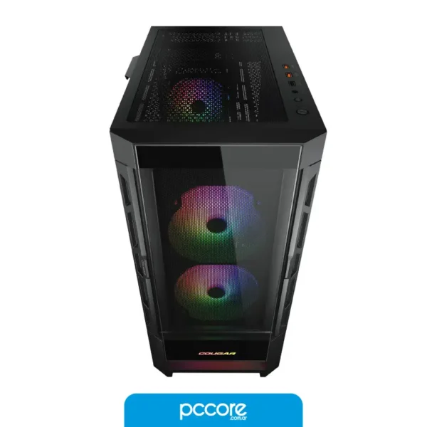 Gabinete Cougar Duoface RGB Templado Cooler RGB