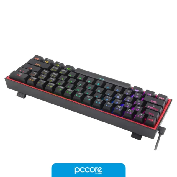 Teclado Redragon Fizz Pro RGB K616 Usb Black Switch Red