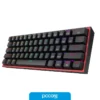 Teclado Redragon Fizz Pro RGB K616 Usb Black Switch Red