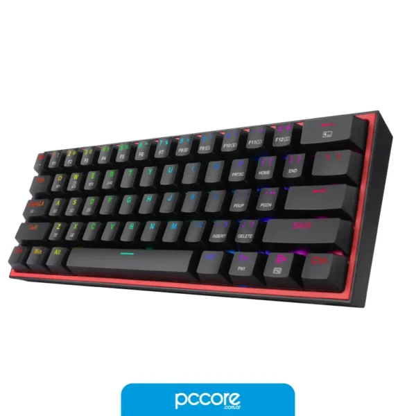 Teclado Redragon Fizz Pro RGB K616 Usb Black Switch Red