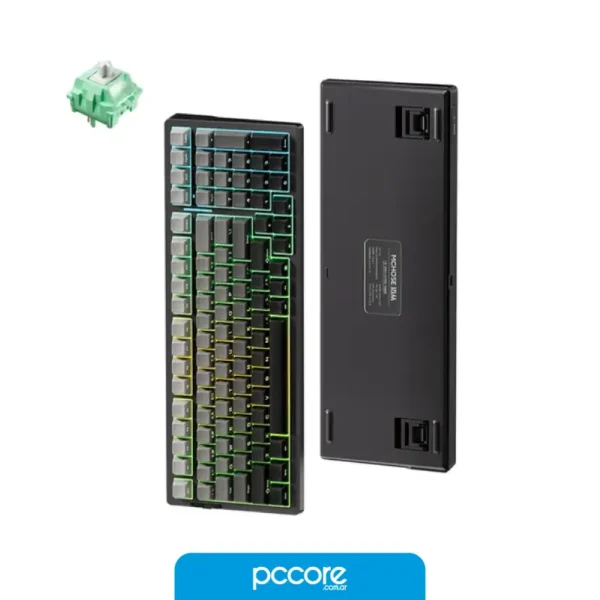 Teclado Mchose G98 Pro Mecánico Inalámbrico Black Switch Cabbage Tofu V2