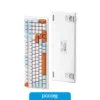 Teclado Mchose G98 Mecánico Inalámbrico Orange Switch Hyacinth