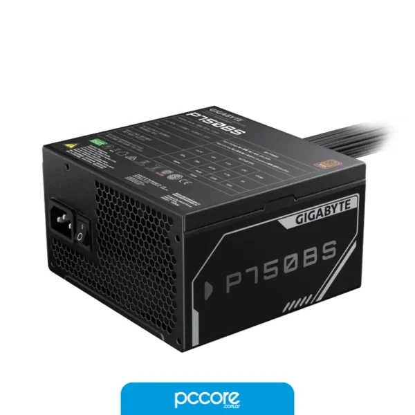 GPP750BS-12 Fuente 750W Gigabyte 80 Plus Bronze GP-P750BS