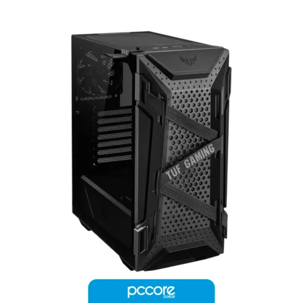GT301TUF-14 Gabinete Asus GT301 TUF Gaming RGB Black Templado
