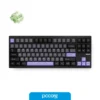 GX87-A3-12 Teclado Mchose GX87-A3 Full Metal Max Mecánico Inalámbrico Lilac/Black Switch Matcha Latte V2