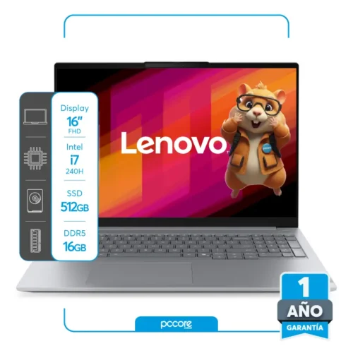 Notebook Lenovo Thinkbook G8 Intel I7 240H 16GB DDR5 512SSD 16 FHD IPS FreeDos