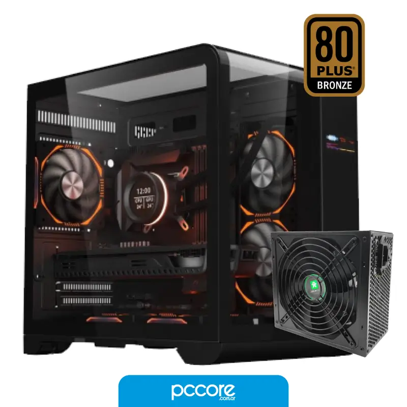 Gabinete Jalatec Gamer JT-KS31 750W 80 Plus Bronze Gabinete Jalatec Gamer JT-KS31 750W 80 Plus Bronze