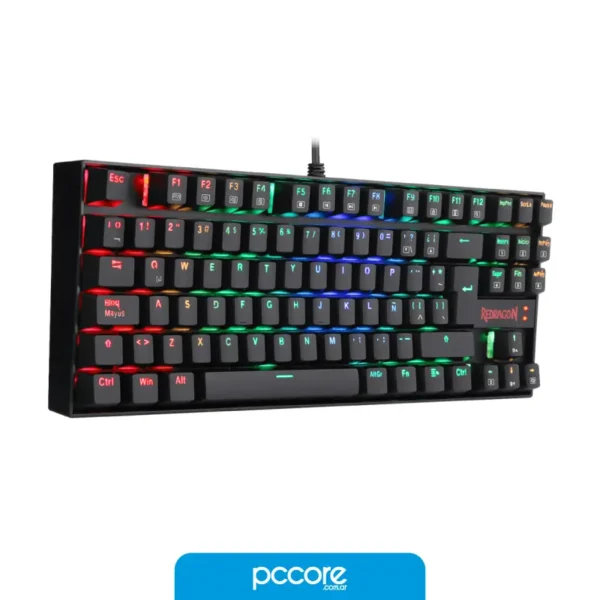 Teclado Redragon Kumara RGB K552 60 Usb Mecanico Black Switch