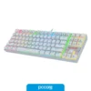 Teclado Redragon Kumara Rainbow K552 60 Usb White