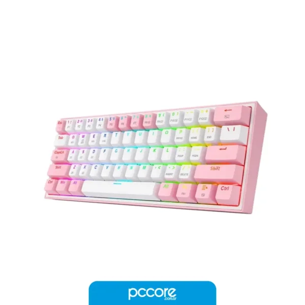 Teclado Redragon Fizz Pro RGB K616 Usb White Switch Red