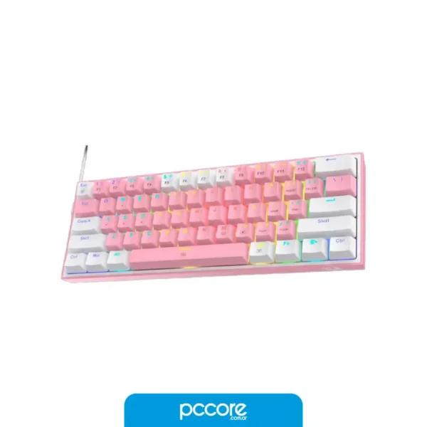 Teclado Redragon Fizz Pro RGB K616 Usb White Switch Red