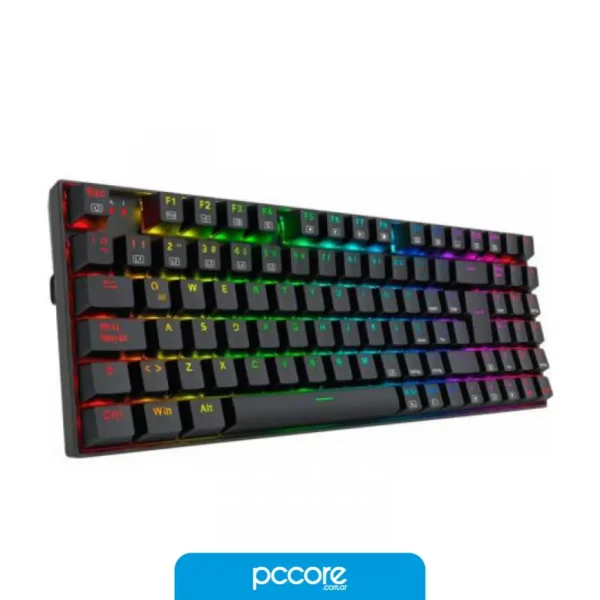 Teclado Redragon Ziggs K669 RGB Black/Rojo