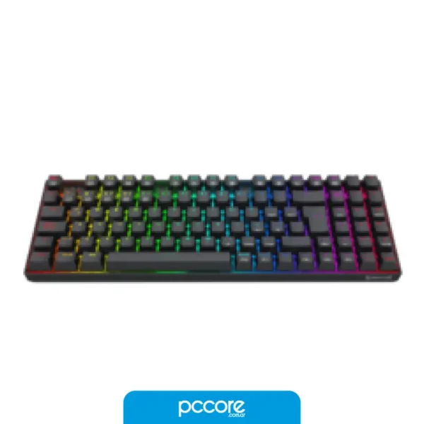 Teclado Redragon Ziggs K669 RGB Black/Rojo