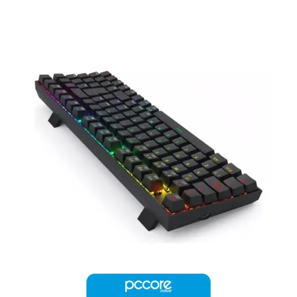 Teclado Redragon Ziggs K669 RGB Black/Rojo