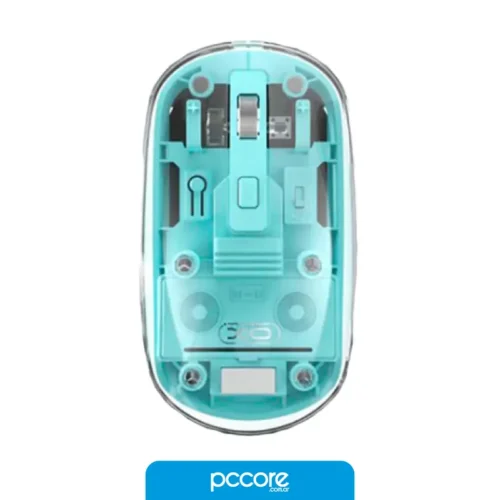 Mouse Inalambrico XO M12 Bluetooth Y USB Recargable Azul