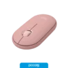Mouse Inalambrico Logitech Pebble 2 M350S Bluetooth Rose