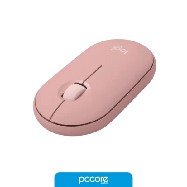 Mouse Inalambrico Logitech Pebble 2 M350S Bluetooth Rose