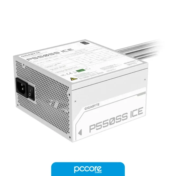 Fuente 550W Gigabyte 80 Plus Silver Ice P550SS