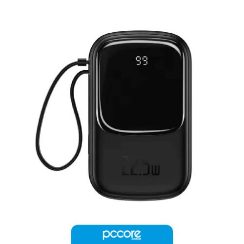 Cargador Power Bank Portatil Baseus Qpow Carga Rapida Pantalla Digital 10000mAh