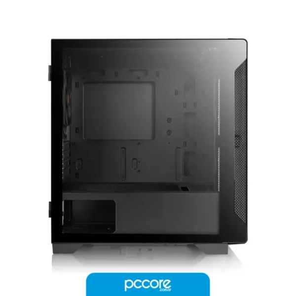S100B-24 Gabinete Thermaltake S100 TG Black Tempered Glass