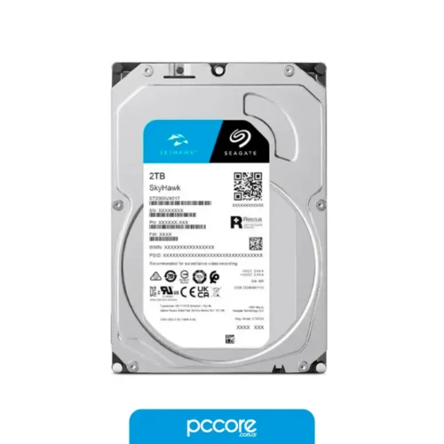 Disco Duro Seagate 2TB SATA 6GB/S 64MB Skyhawk Disco Duro Seagate 2TB SATA 6GB/S 64MB Skyhawk