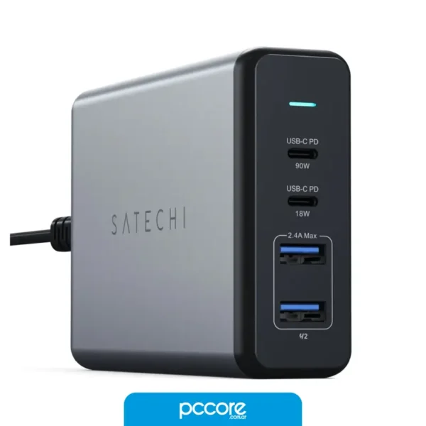 Cargador Satechi Usb C x2 / Usb A x2 108W Cuatro Salidas TC108WM