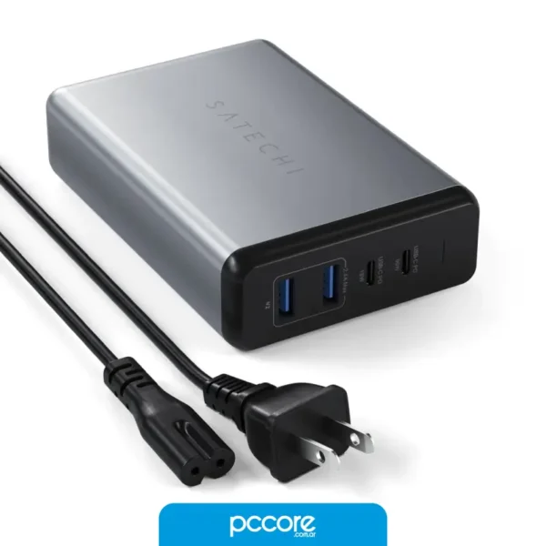 Cargador Satechi Usb C x2 / Usb A x2 108W Cuatro Salidas TC108WM
