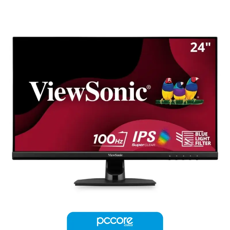 Monitor 24 Viewsonic VA2414-H IPS Vga Hdmi FHD
