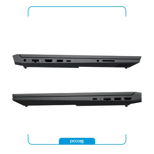 Notebook HP Victus Ryzen 7 7445HS 16GB 512SSD 15.6 FHD 144Hz RTX4050 6GB Mica Silver W11 Tec Ingles