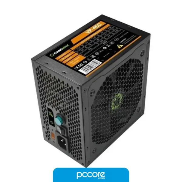 VP450-12 Fuente 450W Gamemax VP-450 Eficiencia Energetica
