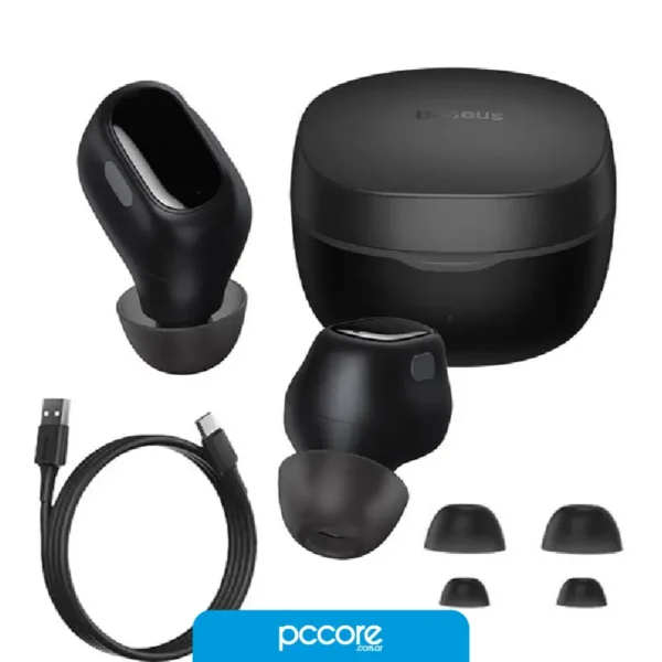 Auriculares Baseus Encok WM01 Bluetooth TWS Black
