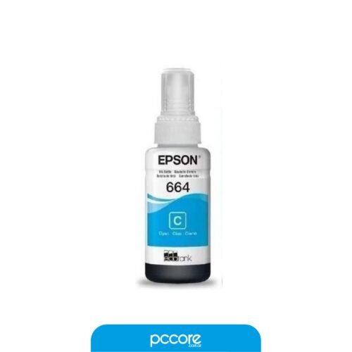 Botella De Tinta Epson 664 Cyan