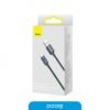 Cable Usb Baseus Tipo A A Tipo C Crystal 1.2M 100W A01205