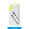 Cable Usb Baseus Tipo A A Tipo C Crystal 2M 100W A01208