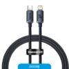 Cable Usb Baseus Tipo C A Lightning Crystal 2M 2A A01075/74