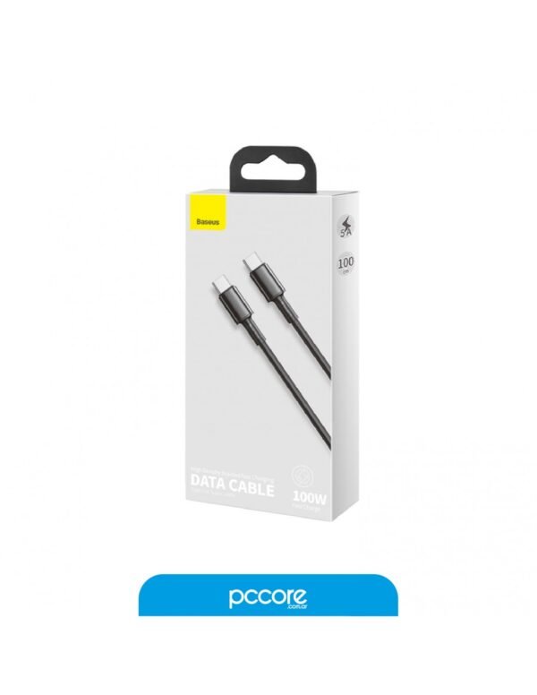 Cable Usb Baseus Tipo C A Tipo C Density 1M 100W A01082