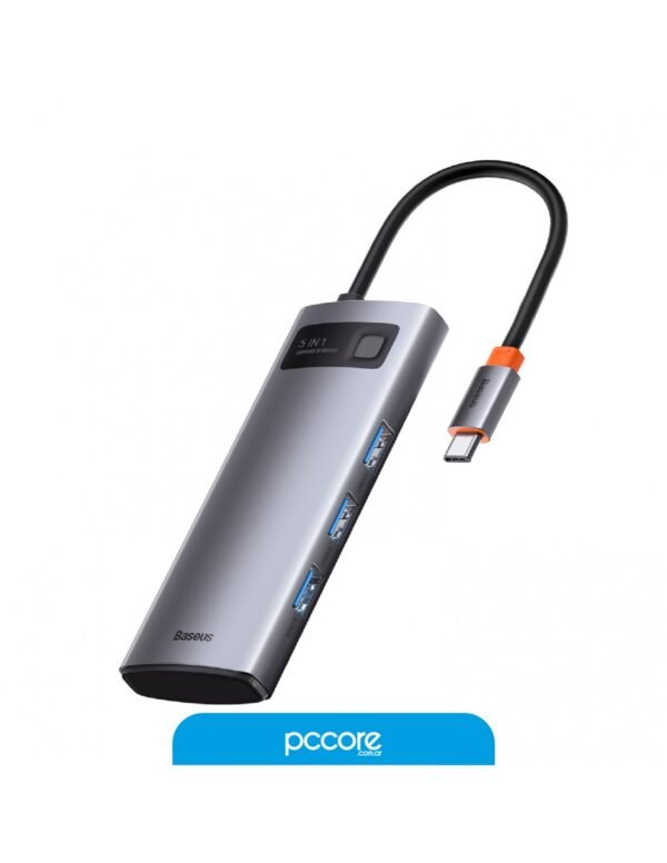 hub-usb-baseus-5-in-1-usb-c-a-usb-c-pd-hdmi-4k-usb-x-3-1.jpg Hub Usb Baseus 5 In 1 Usb-C A Usb-C PD / Hdmi 4K / Usb X 3