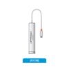 hub-usb-baseus-6-en-1-pd-hdmi-4k-usb-x2-rj45-ultrajoy-silver-3.jpg Hub Usb 5 In 1 Usb C A Usb C PD / Hdmi 4K / Usb 3.0 x2 / RJ45 Baseus UltraJoy Silver
