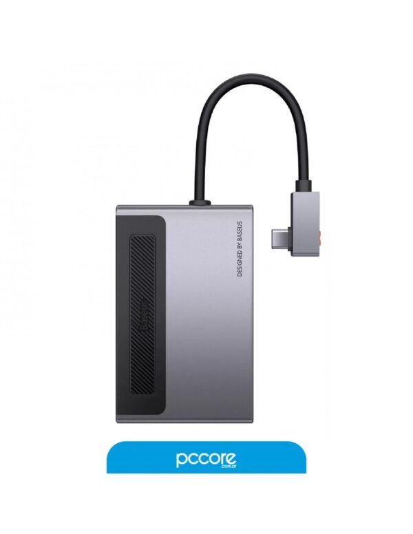 Hub Usb 6 In 1 Usb C A Usb C PD / Hdmi 4K / Usb 3.0 / Aux / SD / MicroSD Baseus