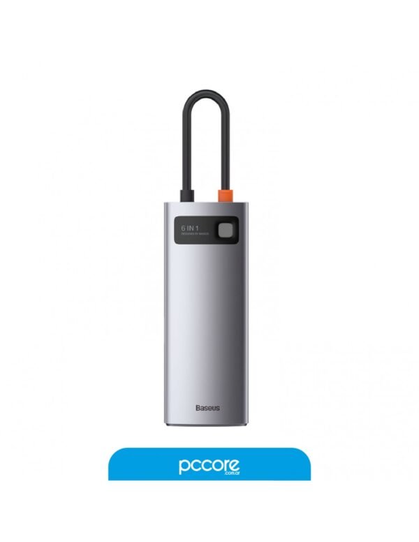 Hub Usb Baseus 6 In 1 Usb C A Usb C PD / Hdmi 4K / Usbx3 / Rj45