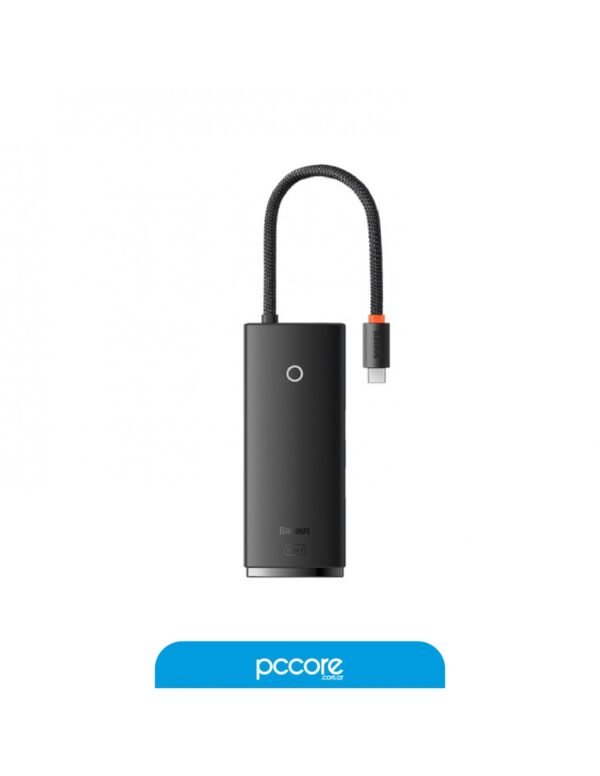 Hub Usb Usb C A Usb A 3.0 x3 25cm Baseus Lite Black
