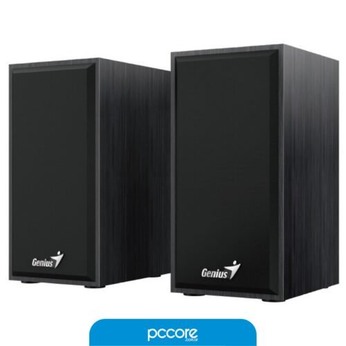Parlante Genius SP-HF180 6W Usb Madera Negro