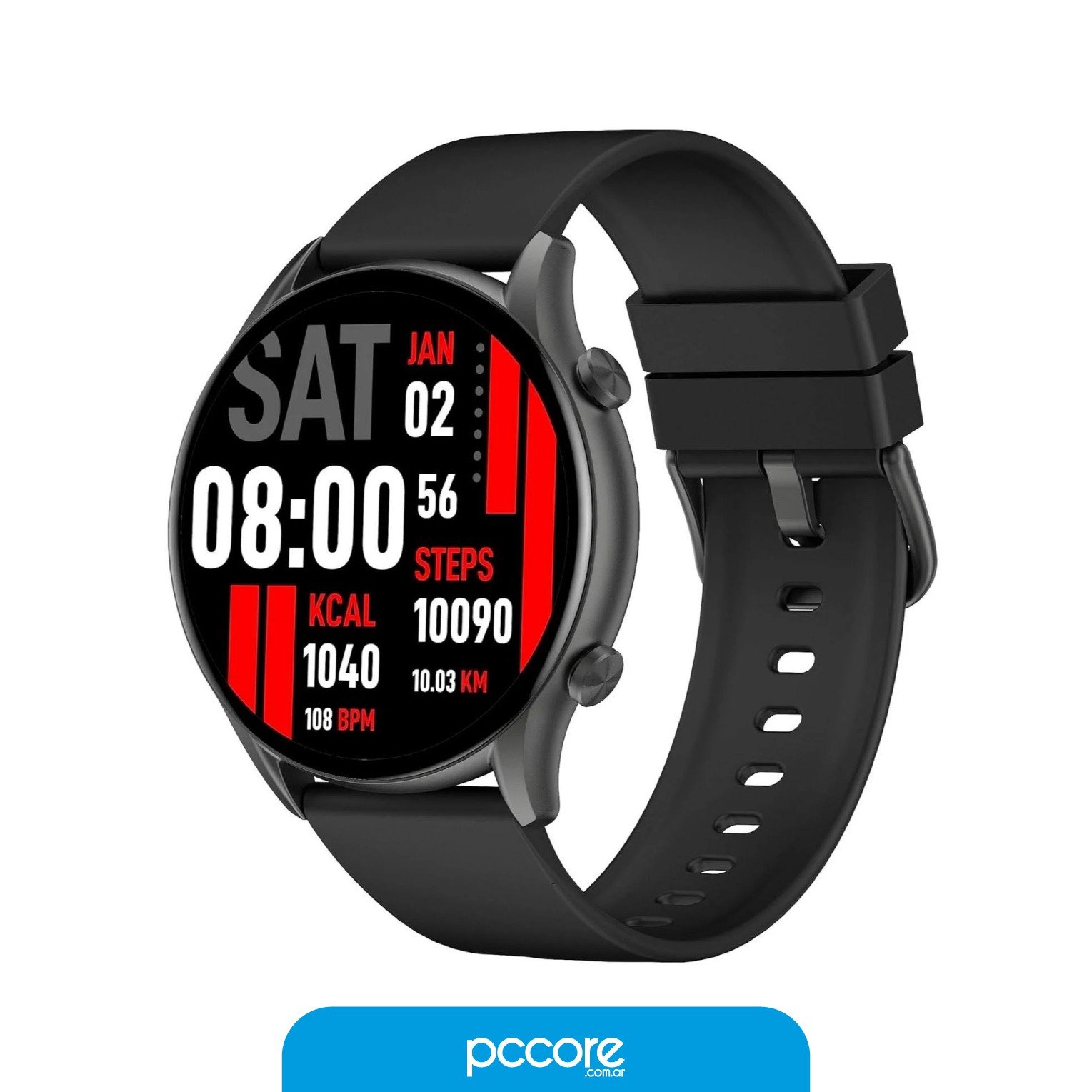 Smartwatch Kieslect Kr 45mm Negro 1